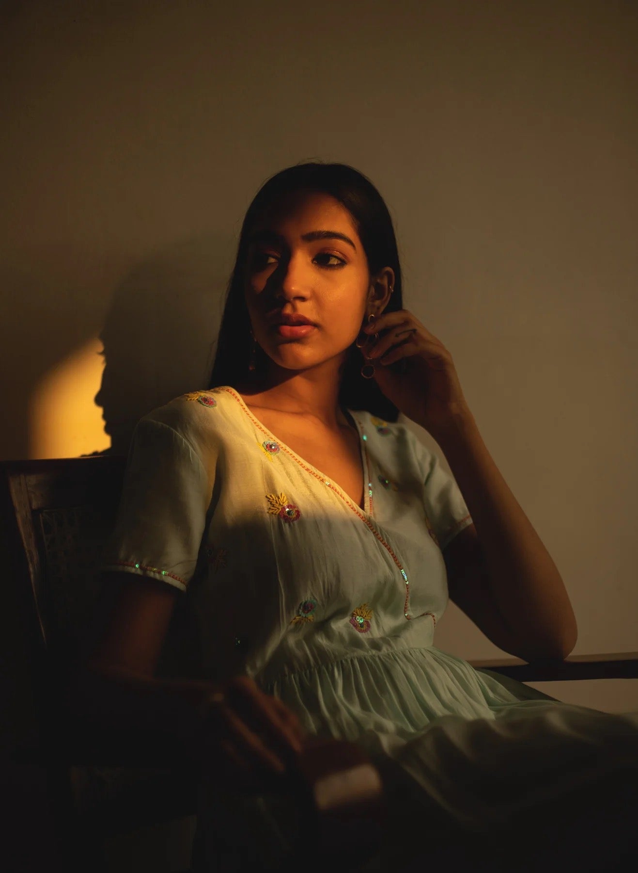 Seafoam Bell Maxi Dress