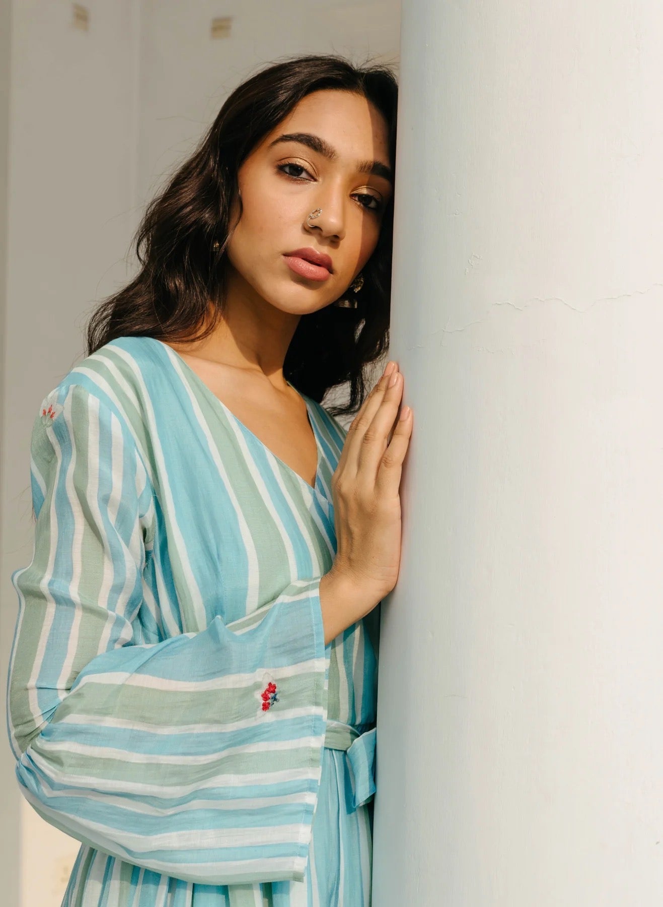 Teal Thistle Maxi Dress