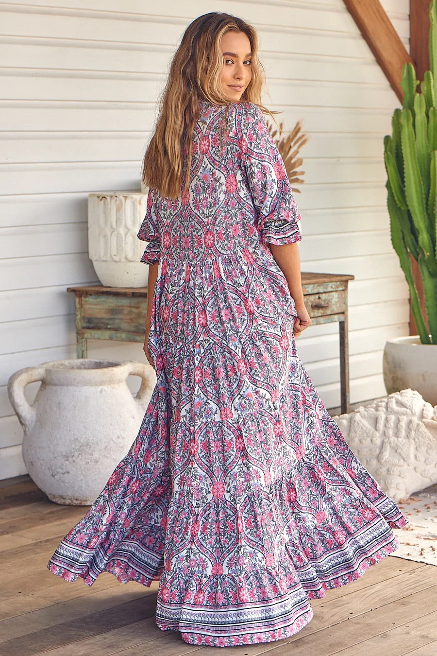 Blush Bonnie Maxi Dress
