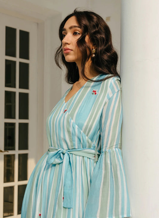 Teal Thistle Maxi Dress